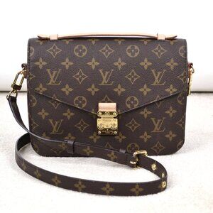 LV Metis Pochette Monogram Leather Satchel Shoulder bag, purses free shipping